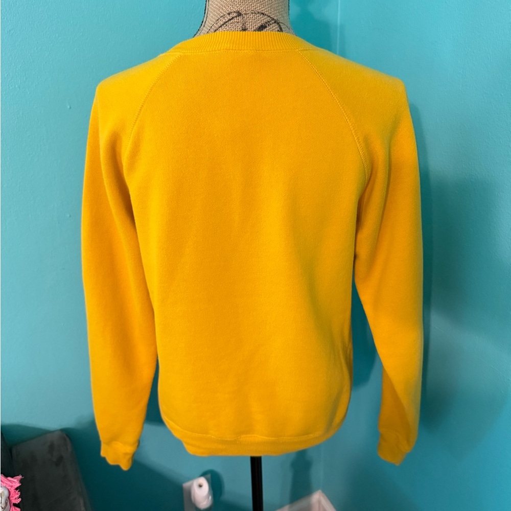 Euc Disney Mickey Mouse Throwback Pullover Long S… - image 4